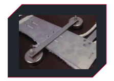 Uchwyt magnetyczny służący do mocowania podgrzewaczy (elementów grzejnych lub mat) do przedmiotu obrabianego.